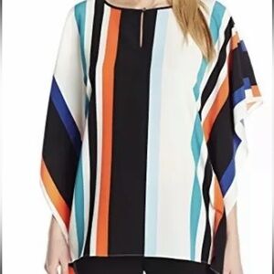 Vince Camuto Kimono In Retro Riviera Women’s Size Medium M Colorful Party Boho